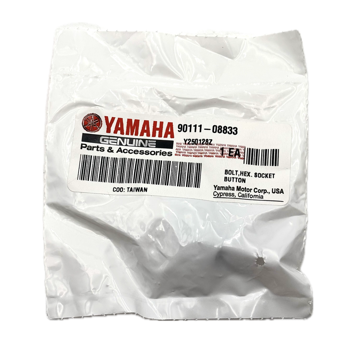 Yamaha - Bolt, hex socket - 90111-08833-00