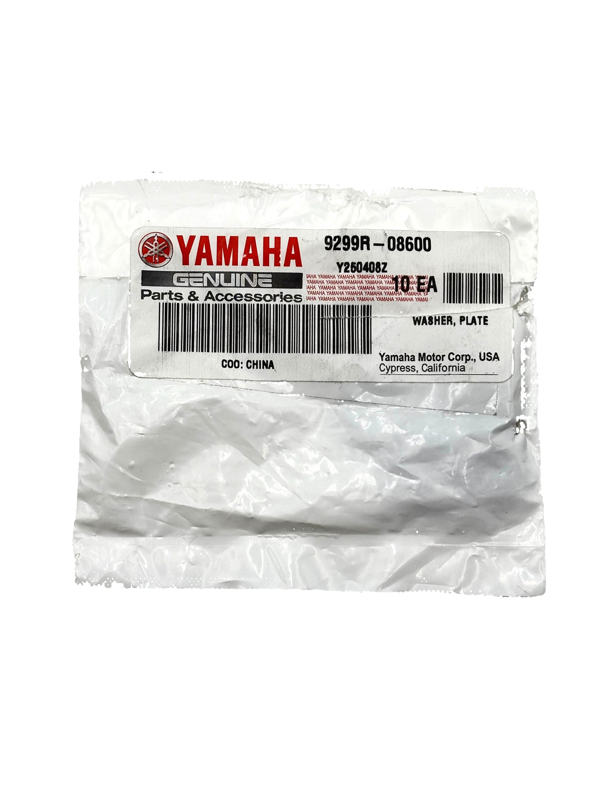 Yamaha - Washer, plate - 9299R-08600-00