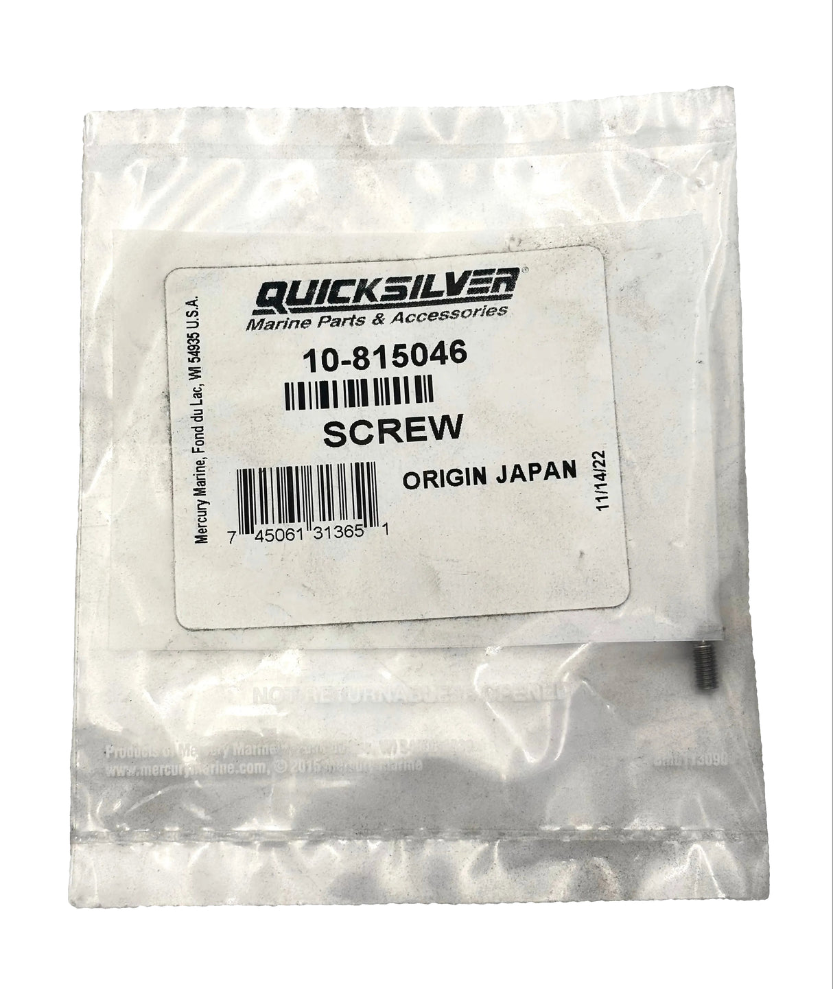 Mercury - Screw - 10-815046