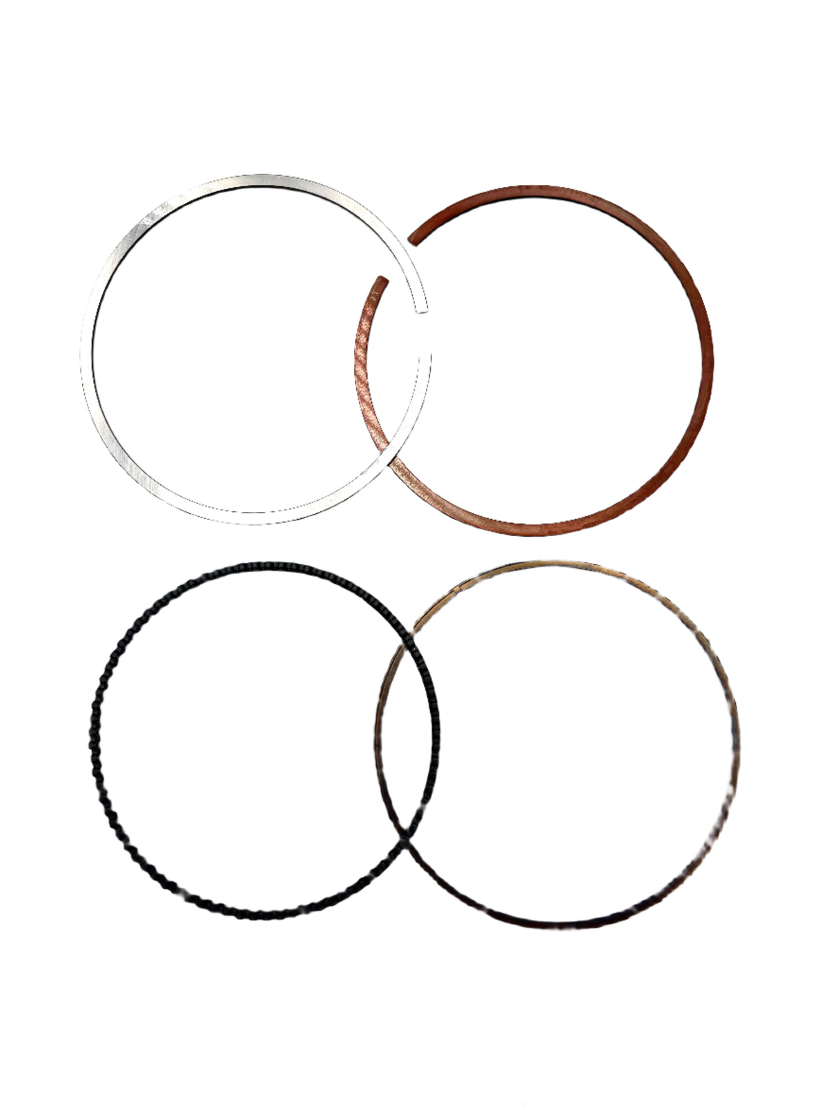 Mercury - Piston Rings - Fits MCM 4.5L MPI - 39-8M0095920