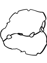 Yamaha - Gasket, head cover 1 - 6AW-11193-00-00