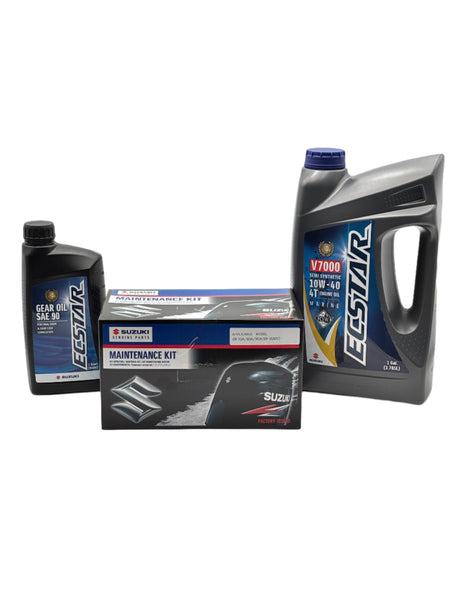 Suzuki DF80A Service Kit - 10W40 Ecstar Oil - 2009-Current