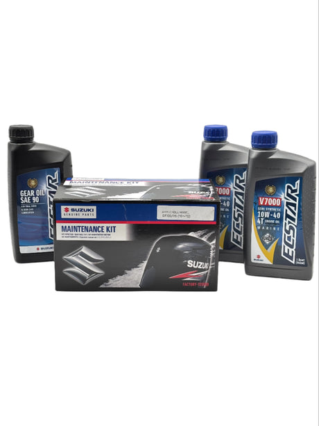 Suzuki DF25A | DF30A Service Kit - 10W40 Ecstar Oil - 2015-Current - 17400-94824
