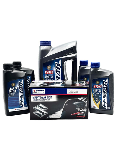 Suzuki DF140B/G Service Kit - 10W40 Ecstar Oil - 2020-Current