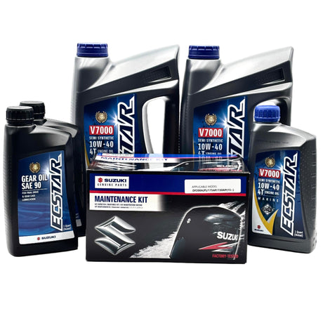 Suzuki DF175A Service Kit - 10W40 Ecstar Oil - 2016-Current
