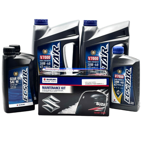 Suzuki DF200A Service Kit - 10W40 Ecstar Oil - 2016-Current