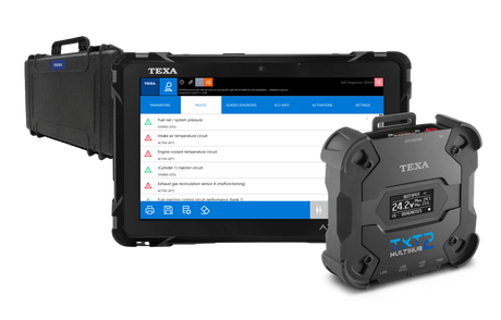TEXA - AXONE Nemo LIGHT CAR WITH MULTIHUB 2 - No Cables | Diagnostic Tablet | LCMH