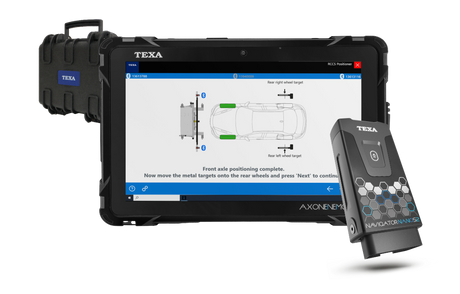 TEXA - AXONE Nemo LIGHT CAR with NANO S 2 – No Cables | Diagnostic Tablet | LCN
