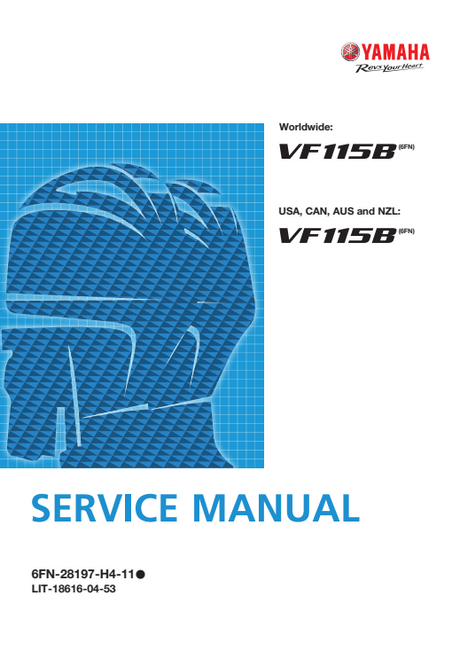 Yamaha - VF115LB & VF115XB Service Manual - LIT-18616-04-53