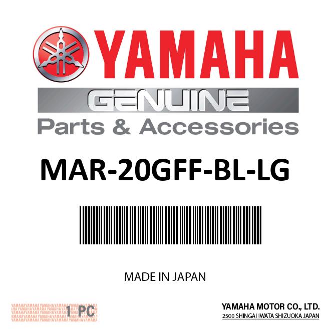 Yamaha - Glove-Yamaha Full Finger Blue - MAR-20GFF-BL-LG