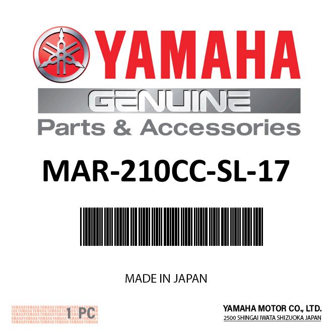 Yamaha Boat Cockpit Cover - 212 SX210 - Slate - 2017-2020 - MAR-210CC-SL-17