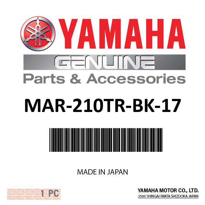 Yamaha Boat Tower Mooring Cover - AR210 - Black - 2017 - MAR-210TR-BK-17