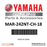 Yamaha Boat Non-Tower Morring Cover - 242 LTD  LTD(E-SERIES), SX240 - Charcoal - 2015-2020 - MAR-242NT-CH-18