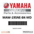 Yamaha - Rideshort-W Yamaha Neoprene Black - MAW-19SNE-BK-MD