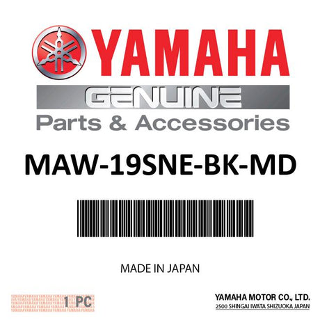 Yamaha - Rideshort-W Yamaha Neoprene Black - MAW-19SNE-BK-MD