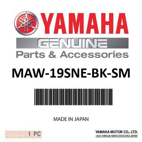 Yamaha - Rideshort-W Yamaha Neoprene Black - MAW-19SNE-BK-SM