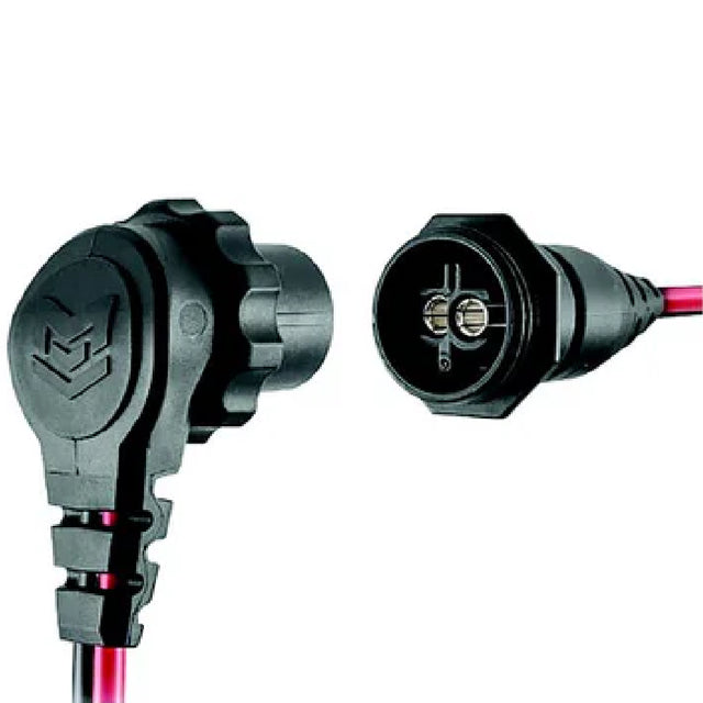 Minn Kota | Heavy Duty Trolling Motor Plug and Receptacle | 1 AWG Wire Spec | MKR-28 | 1865120