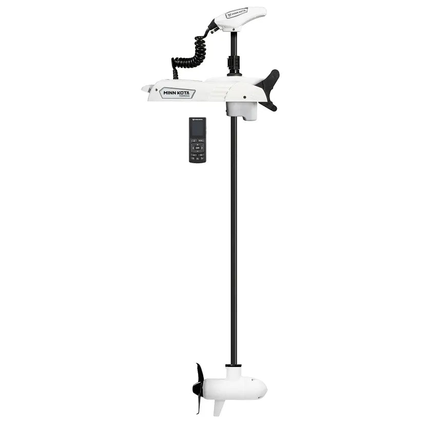 Minn Kota | Riptide Terrova Quest Saltwater Trolling Motor | 90/115 lb | 72" Shaft | Wireless Remote | White | 1363901