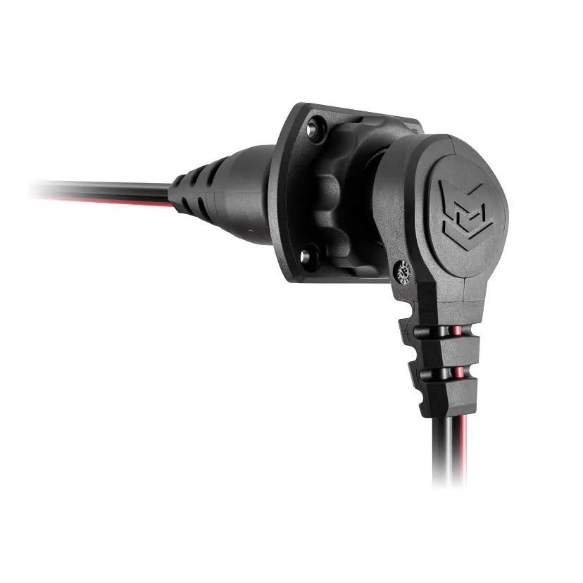 Minn Kota | Heavy Duty Trolling Motor Plug and Receptacle | 1 AWG Wire Spec | MKR-28 | 1865120