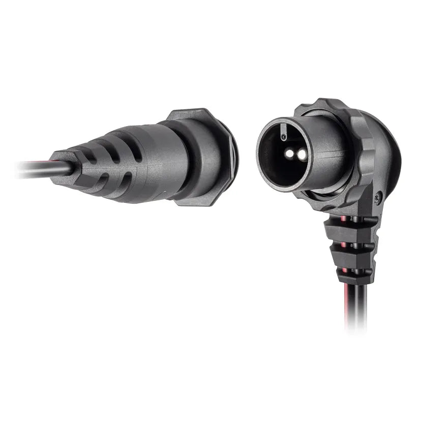 Minn Kota | Heavy Duty Trolling Motor Plug and Receptacle | 1 AWG Wire Spec | MKR-28 | 1865120