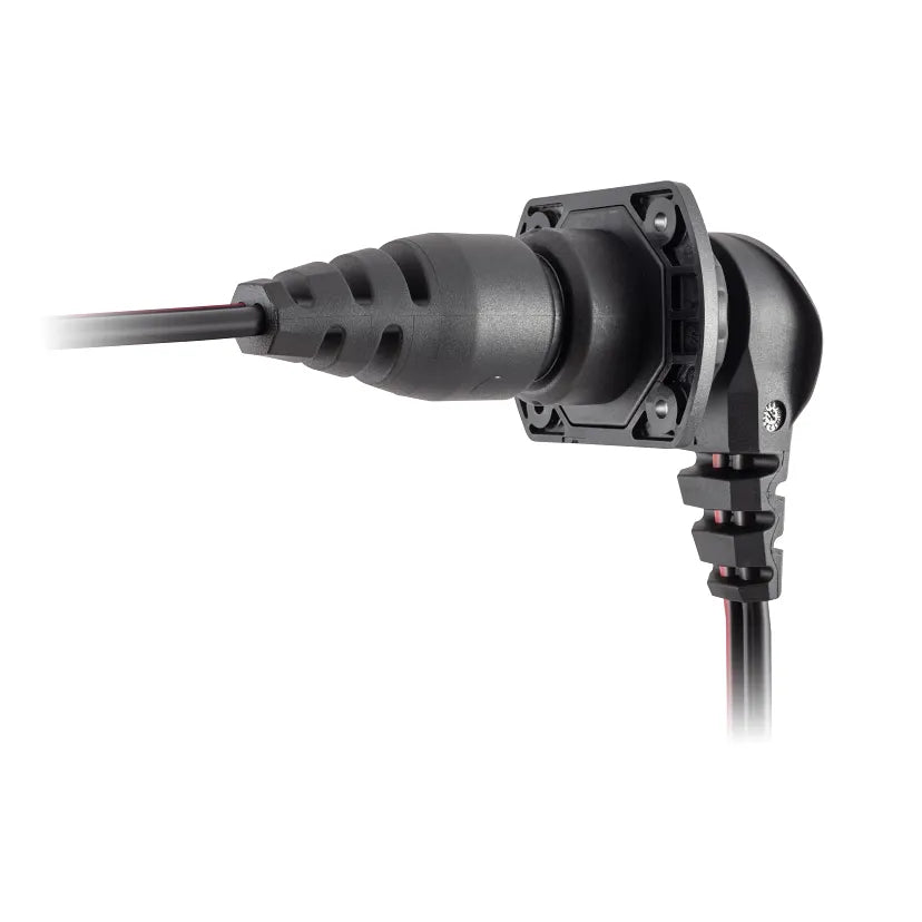 Minn Kota | Heavy Duty Trolling Motor Plug and Receptacle | 1 AWG Wire Spec | MKR-28 | 1865120
