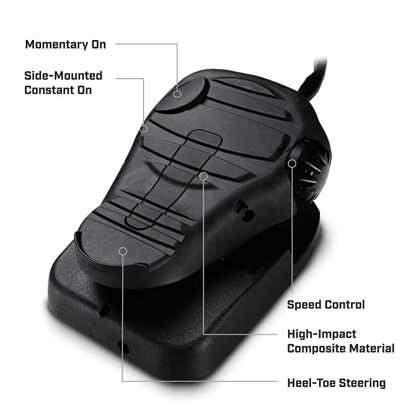 Minn Kota - Fortrex Trolling Motor | Cable-Steer Foot Control