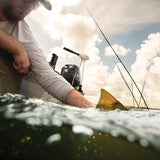 Minn Kota - Riptide Transom Mount Trolling Motor | Tiller Control
