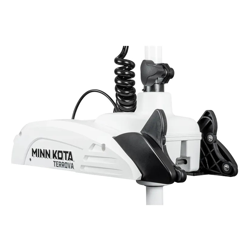 Minn Kota | Riptide Terrova Saltwater Trolling Motor | 80 lb | 60" Shaft | Wireless Remote | White | 1363786