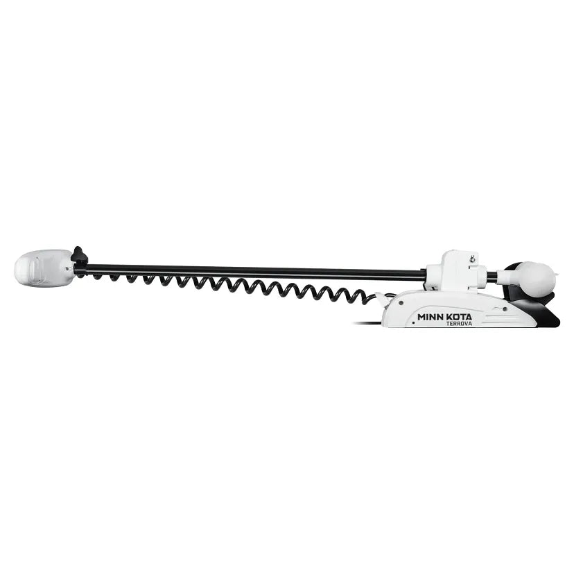 Minn Kota | Riptide Terrova Saltwater Trolling Motor | 80 lb | 60" Shaft | Wireless Remote | White | 1363786