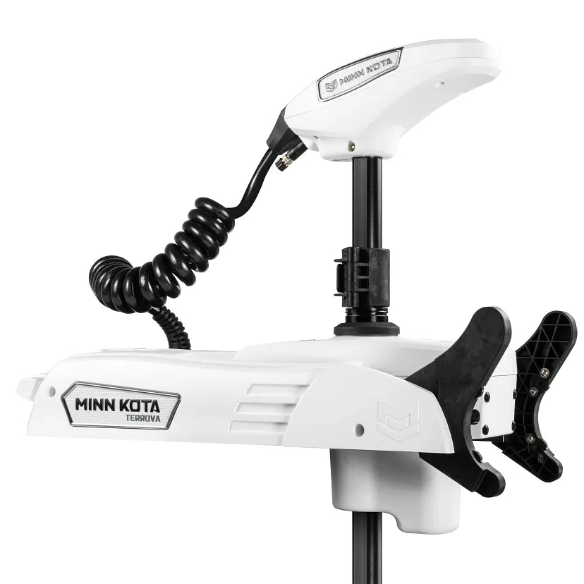 Minn Kota | Riptide Terrova Quest Saltwater Trolling Motor | 90/115 lb | 72" Shaft | Wireless Remote | White | 1363901