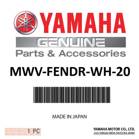 Yamaha - Fender, White - MWV-FENDR-WH-20