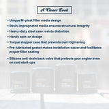 Maintenance Essentials Outboard Oil Filter - Replaces Yamaha 5GH-13440-80-00 and 5GH-13440-61-00 for F15 F20 F25 F40 F50 F60 F70