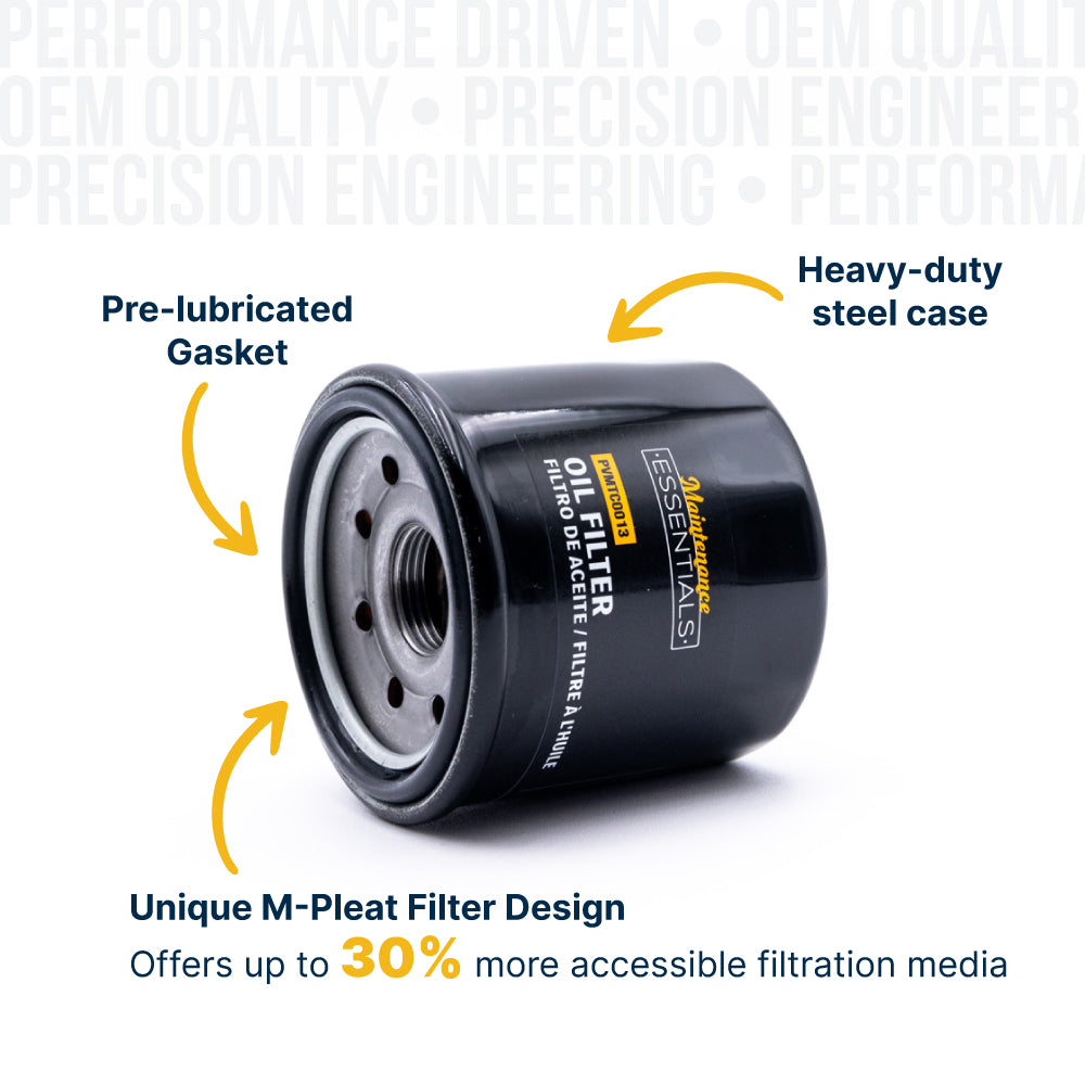 Maintenance Essentials Outboard Oil Filter - Replaces Yamaha 5GH-13440-80-00 and 5GH-13440-61-00 for F15 F20 F25 F40 F50 F60 F70