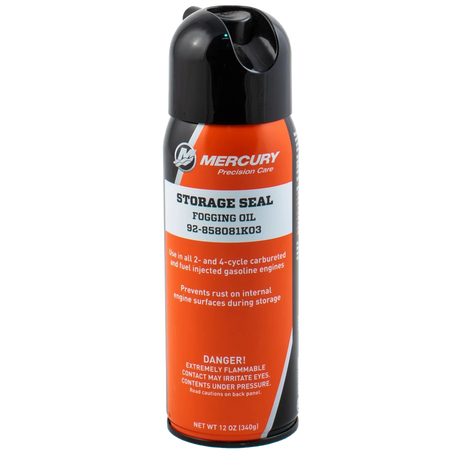 Mercury - Storage Seal Fogging Oil - 12 oz. - 92-858081K03