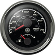 Yamaha - Combination Speedometer 70 MPH-Fuel Gauge Chrome Bezel Black Face | N80-8350S-20-00