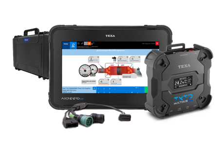 TEXA - AXONE Nemo PLUS TRUCK with MULTIHUB 2 – No Cables | Truck Diagnostics | PLHDT