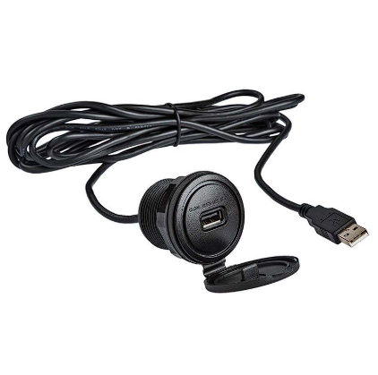 Conector de entrada de audio auxiliar y USB JENSEN - 10' - JENAUX