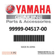 Yamaha - Cowling, bottom 2 - 99999-04517-00