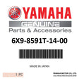 Yamaha - Bcu (ap/single) - 6X9-8591T-14-00
