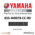 Yamaha - Water pump repair kit - 655-W0078-CC-00