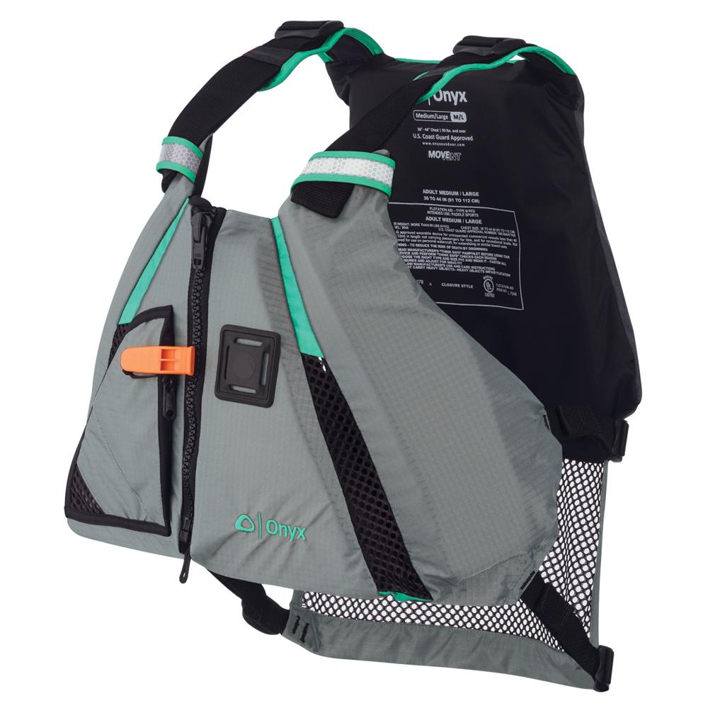 Onyx - Movement Dynamic Paddlesports Vest - XS/S - Aqua - 12220050502015