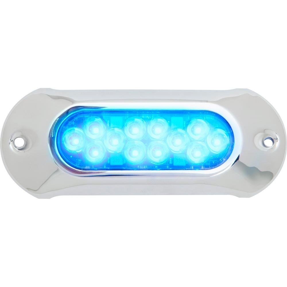 Attwood Light Armor Underwater LED Light - 12 LEDs - Blue - 65UW12B-7