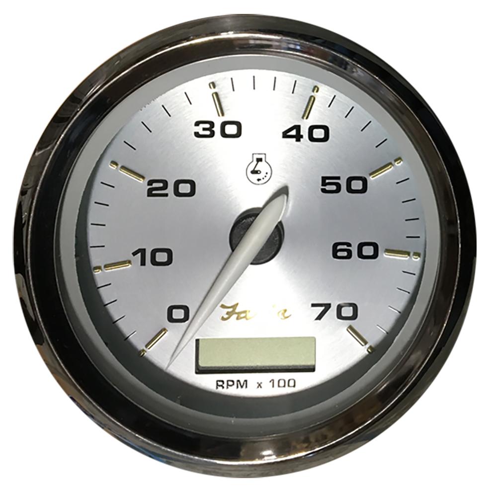 Faria Kronos 4" Tachometer w/Hourmeter - 7,000 RPM (Gas - Outboard) - 39040