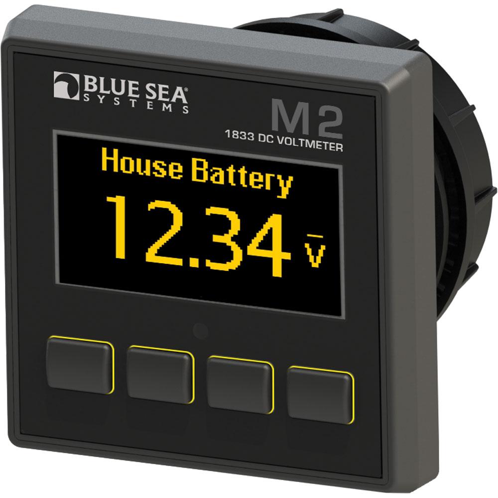 Blue Sea 1833 M2 DC Voltmeter - 1833