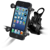 RAM Mount - EZ-Strap Rail Mount w/Universal X-Grip Cell Phone Holder - RAP-SB-187-UN7U