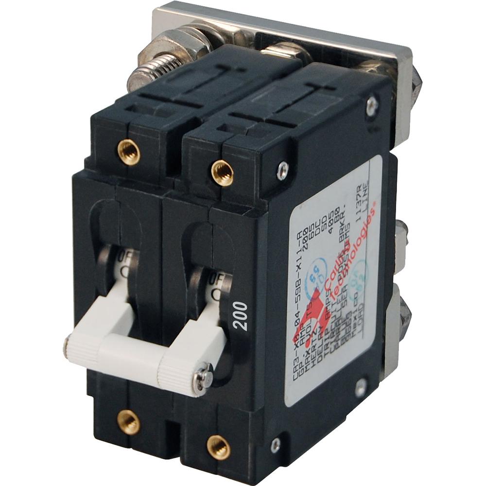 Blue Sea 7269 200A Double Pole Circuit Breaker - 7269