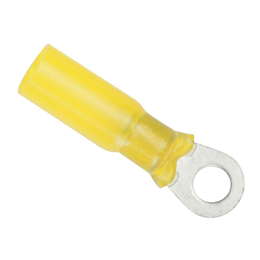 Ancor 12-10 Gauge - #10 Heat Shrink Ring Terminal - 25-Pack - 312325