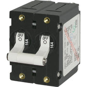 Blue Sea 7294 A-Series Double Pole Toggle - 16A - White - 7294