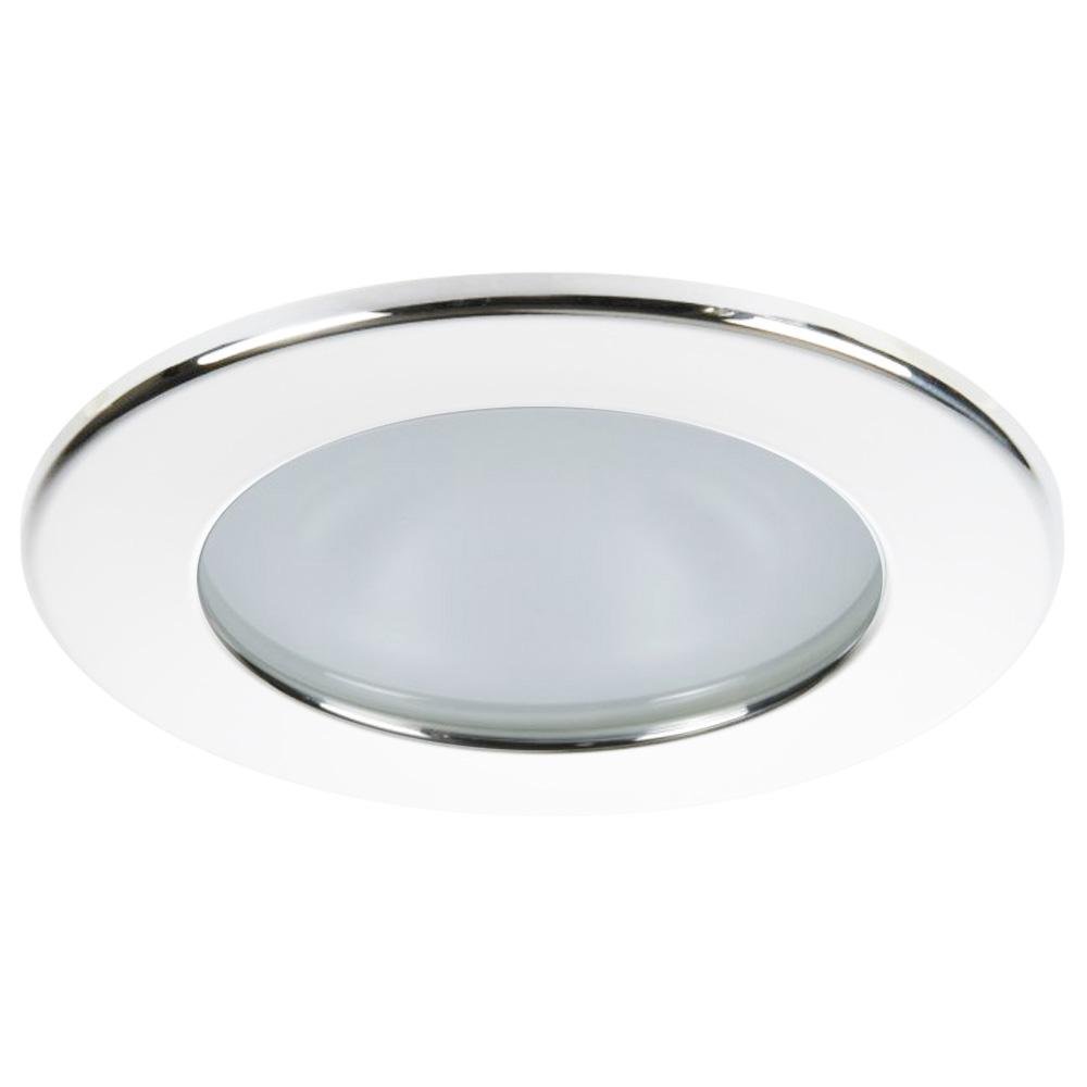 Quick - Screw Mounted KAI XP HP LED Downlight 4W - Round White Bezel, Round Warm White Light - FAMP2982B02CA00