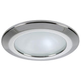 Quick - Screw Mounted KOR XP HP LED Downlight 4W - Round Stainless Bezel, Round Warm White Light - FAMP3262X02CA00